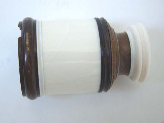 A Fine and RARE Ivory Monocular signed 'George Adams, London' circa 1770 — image 3